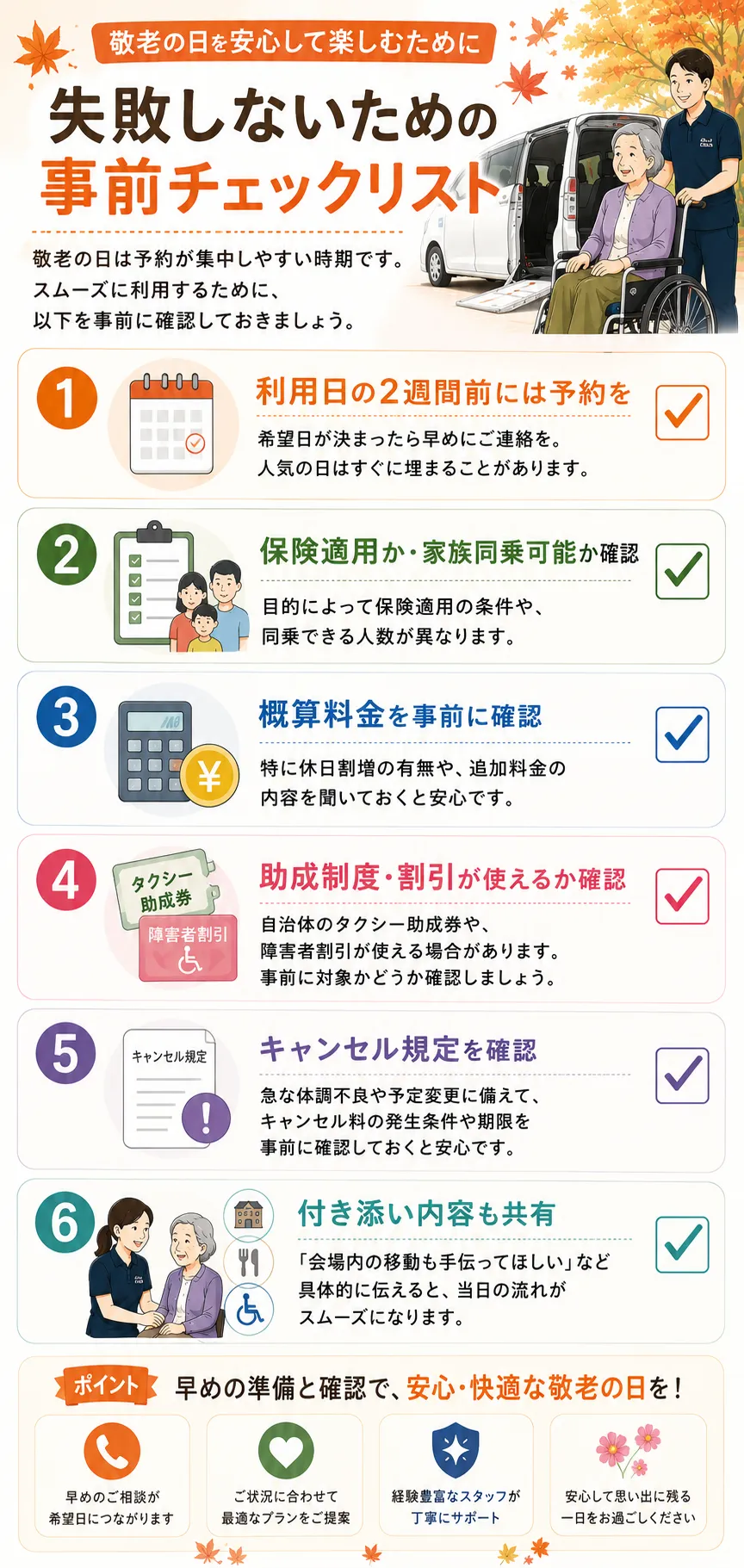 事前チェックリストイメージ